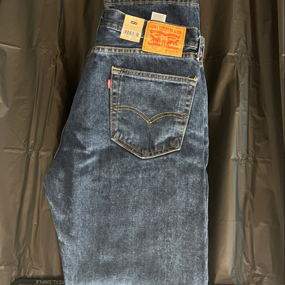 Levi's Dark Blue Relaxed Fit Jeans
